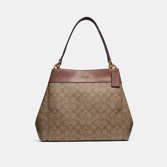 Coach Handbags - Coach Lexi Shoulder Bag Signature Canvas